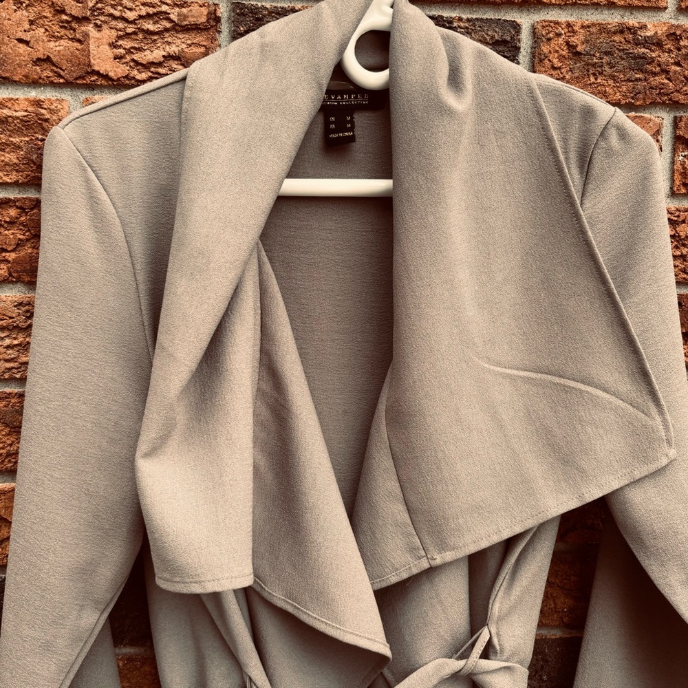 Revamped Tan Women's Jacket - Picture 4 of 8